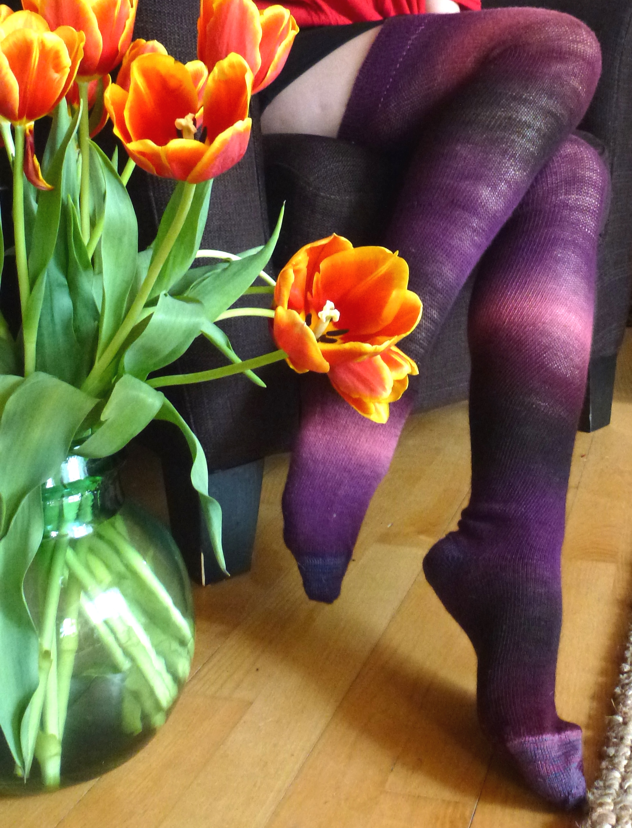 Steampunk Knee Socks Stockings Long Socks_Leggings_3.jpg